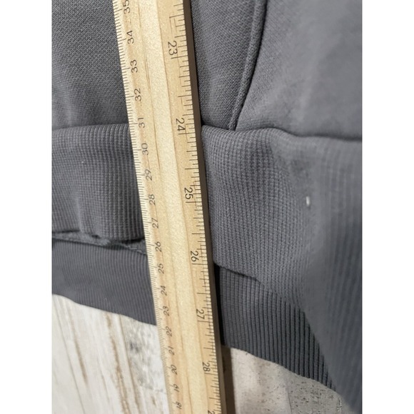 PUMA Mens Hoodie XLarge Jumper Cotton Pullover Fleece‎ Sweater Regular Fit Grey - Picture 6 of 7